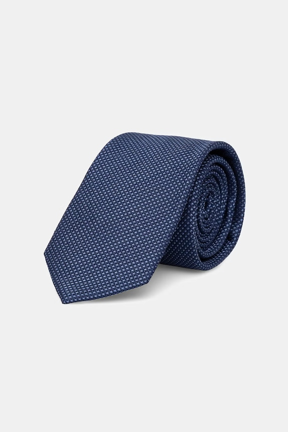 Calvin Klein cravată pentru bărbați, cu mătase bleumarin CK2311E006