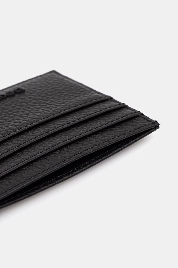 Etui za kartice i kožni remen Emporio Armani EM002772.AF13396 crna