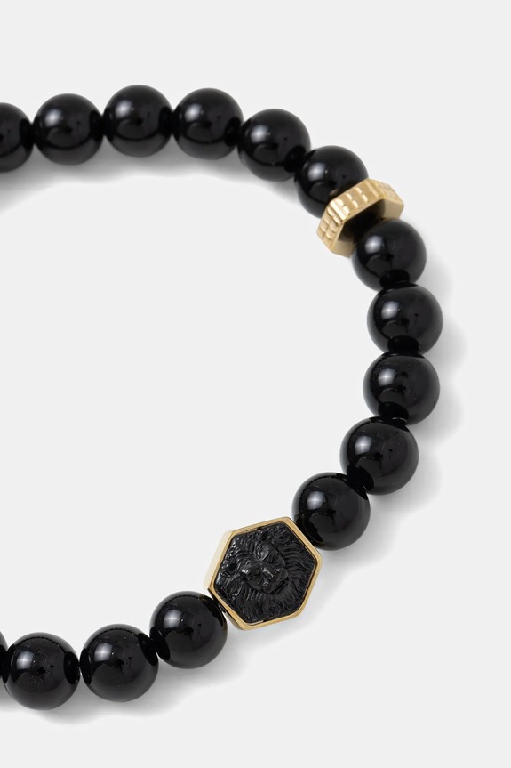 Βραχιόλι Guess LION KING JUMB06.005JW μαύρο SS26