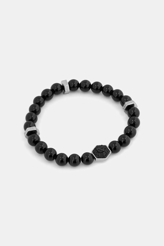 Βραχιόλι Guess LION KING μαύρο JUMB06.005JW