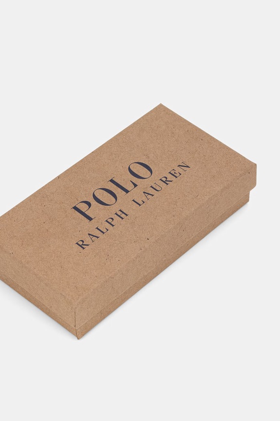 Doplnky Kožená kľúčenka Polo Ralph Lauren 405P08103 hnedá