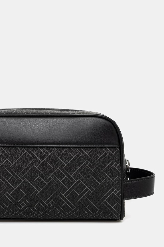 Tommy Hilfiger cestovná kozmetická taška pánska čierna AM0AM14298