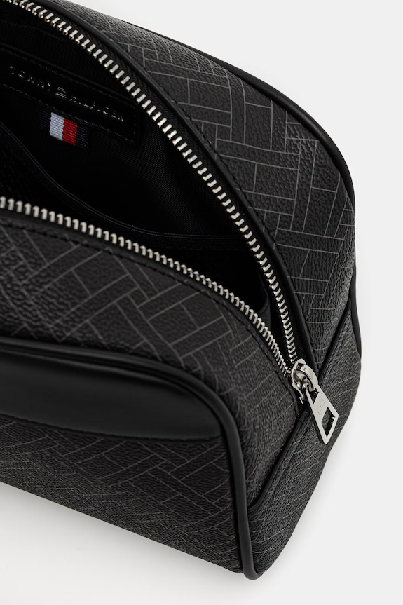 Tommy Hilfiger cestovná kozmetická taška pánska AM0AM14298 čierna