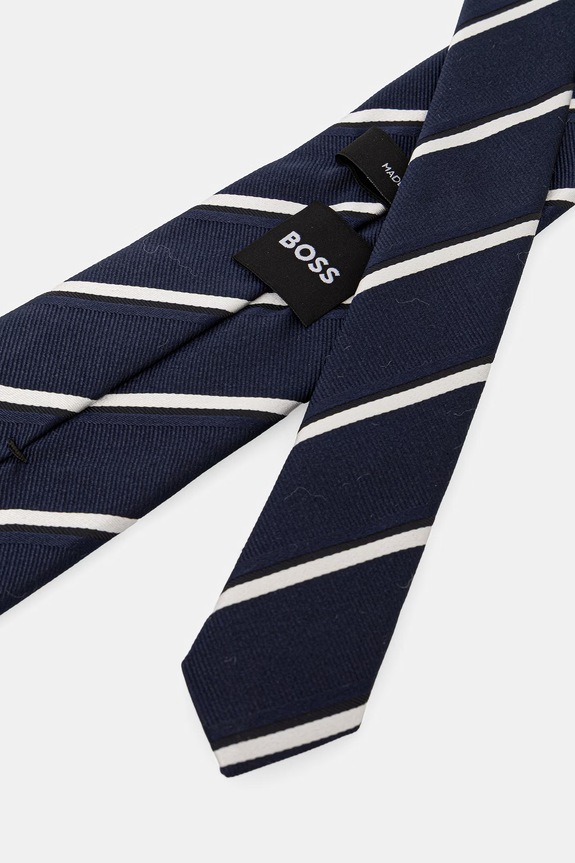 BOSS kravata za muškarce od svile TIE CM 7.5 262 50560845 mornarsko plava SS26