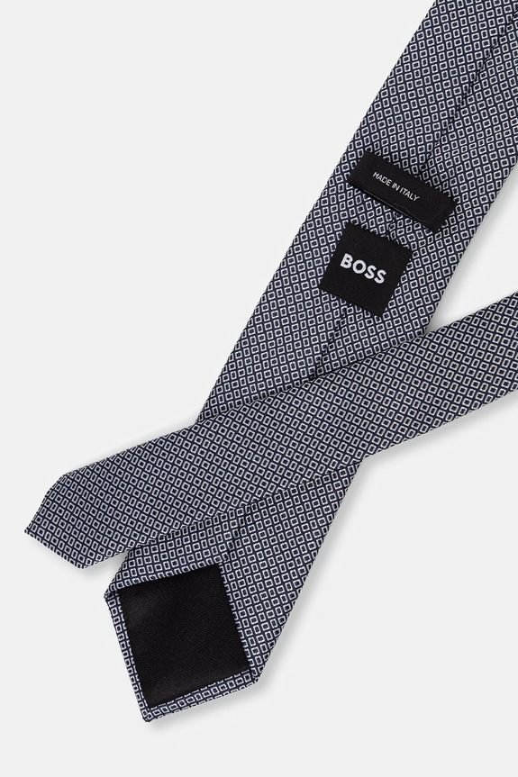 BOSS moška kravata TIE CM 7.5 262 50560857 mornarsko modra SS26