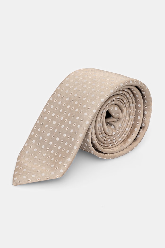 BOSS kravata za muškarce od svile TIE CM6 262 bež 50562105