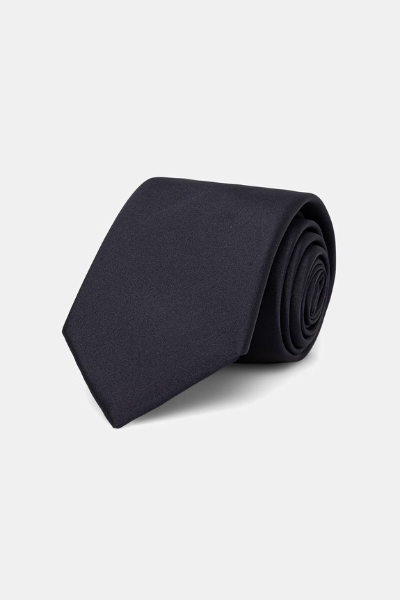 BOSS kravata moška s svilo TIE CM 7.5 262 mornarsko modra 50562345