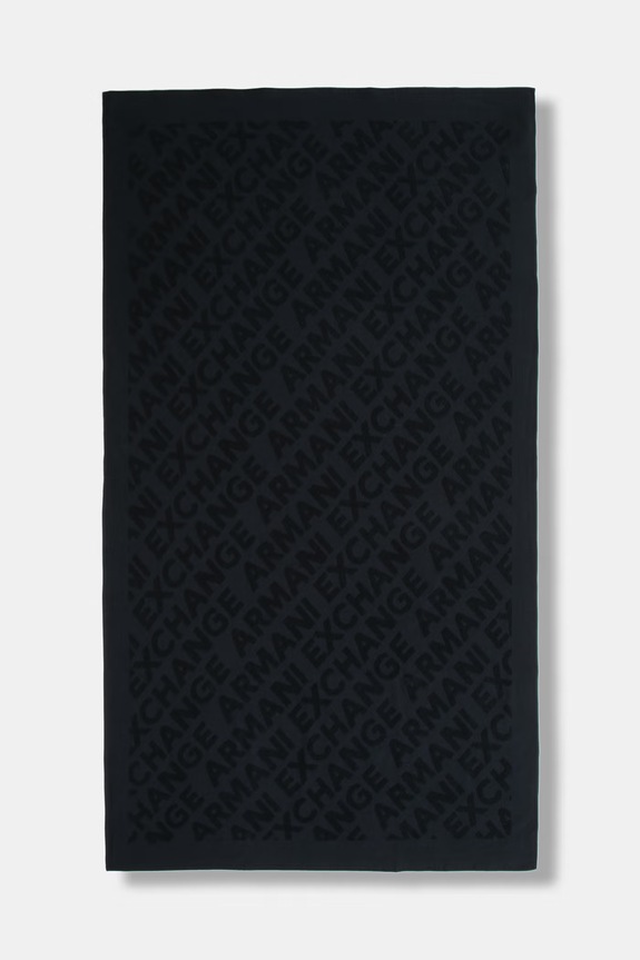 Armani Exchange ręcznik bawełniany granatowy XM002869.AF25435