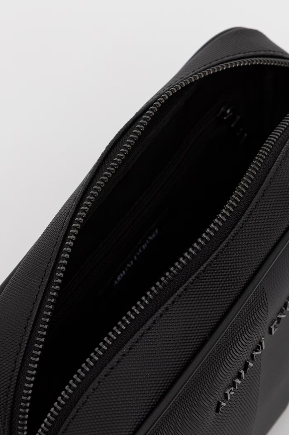 Armani Exchange trusă cosmetică pentru bărbați, cu imitație de piele negru XM001271.AF11935