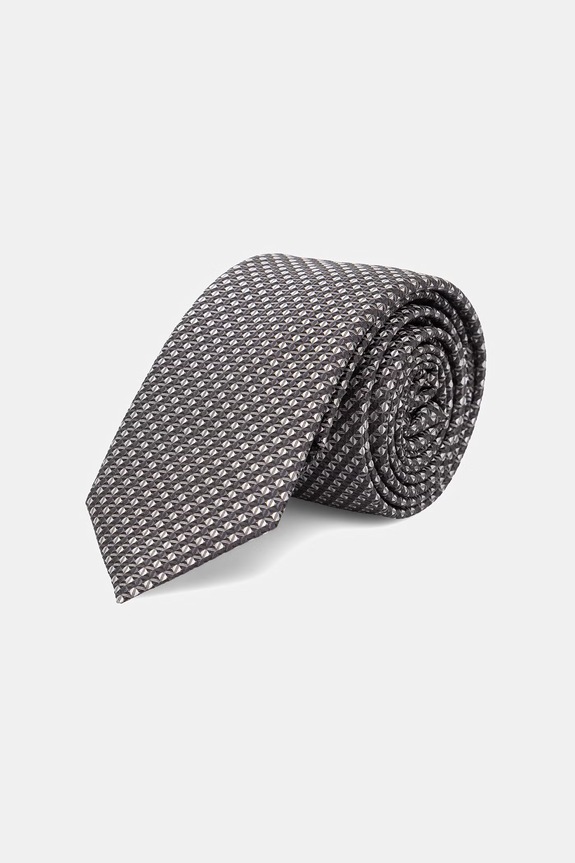 HUGO cravată pentru bărbați, din mătase de 6 cm negru 50561717
