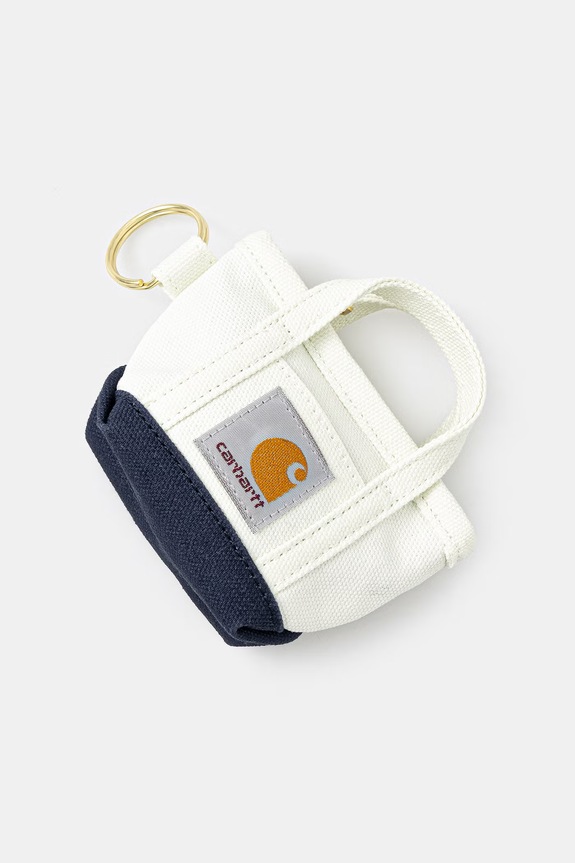 Carhartt WIP pánsky prívesok Mini Tote Bag Keychain béžová I036418.2PIXX