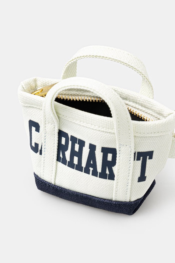 Carhartt WIP pánsky prívesok Mini Tote Bag Keychain I036418.2PIXX béžová SS26