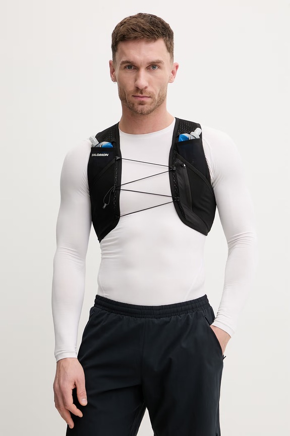 Salomon vestă de alergare ACTIVE SKIN 8 LC2177800 negru SS26