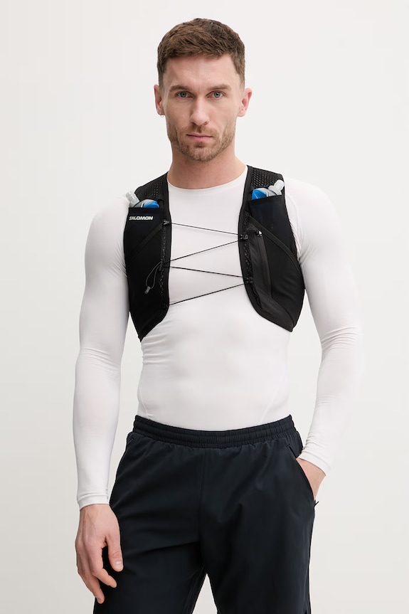 Salomon vestă de alergare ACTIVE SKIN 8 LC2177800 negru SS26