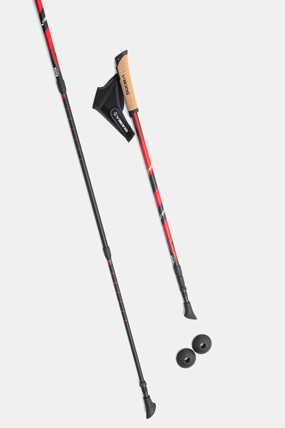 Viking trekingové palice Kube Nordic Walking 650/22/1743 červená SS26