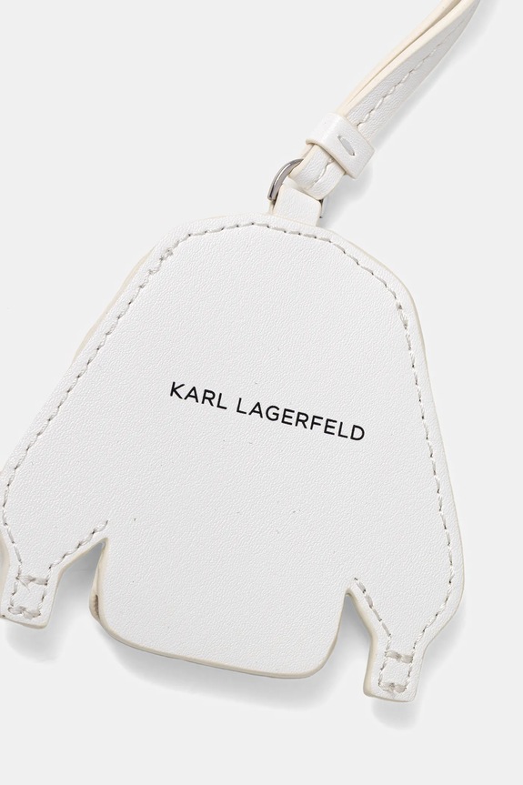 Privjesak Karl Lagerfeld IKON B1W50038 bijela SS26