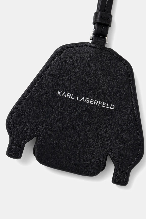 Privjesak Karl Lagerfeld IKON B1W50038 crna SS26