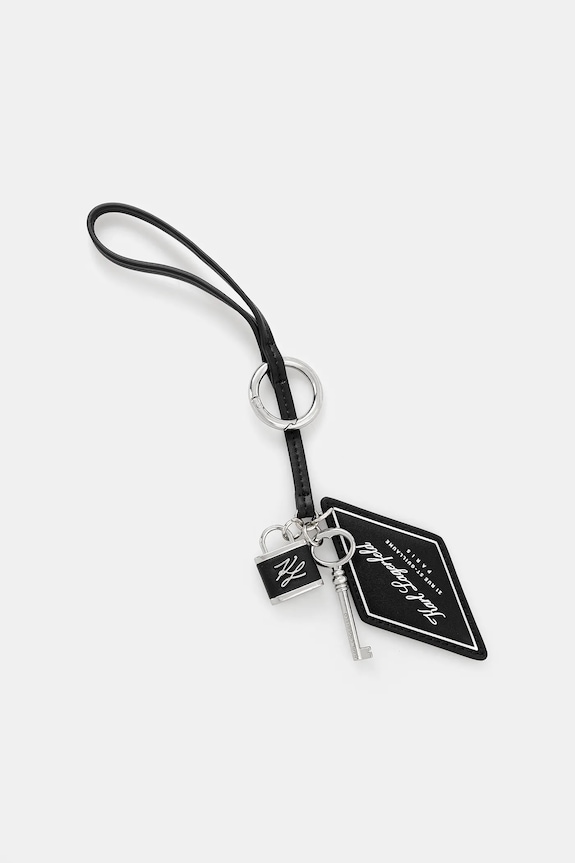 Μπρελόκ Karl Lagerfeld K/AUTOGRAPH μαύρο B1W50066