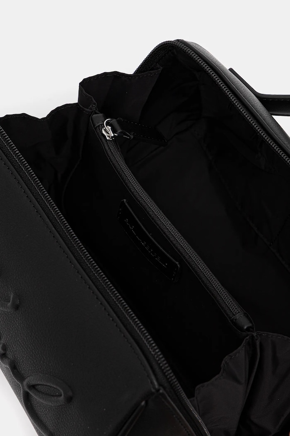 Karl Lagerfeld portfard K/VILLE negru B1W32040