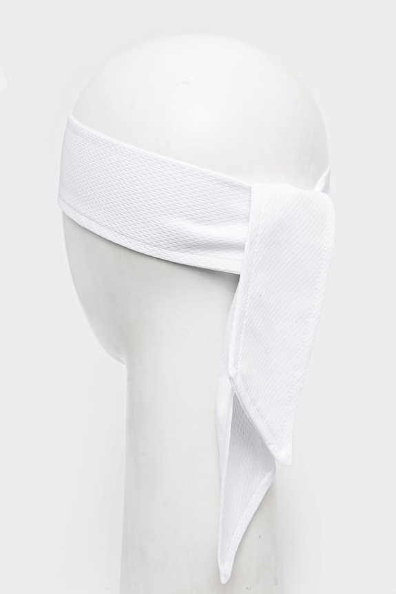 Лента за глава EA7 Emporio Armani бял AF18708.7X000348
