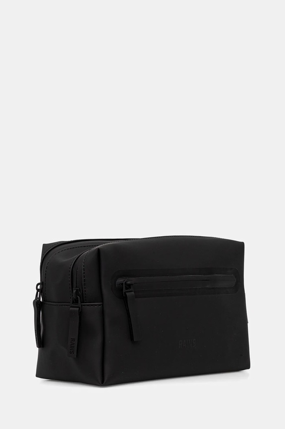 Kozmetická taška Rains 16000 Wash Bag Zip W3 16000.01 čierna SS26