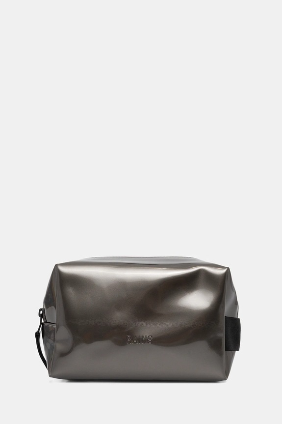 Rains portfard 15580 Wash Bag Small W3 argintiu 15580.150