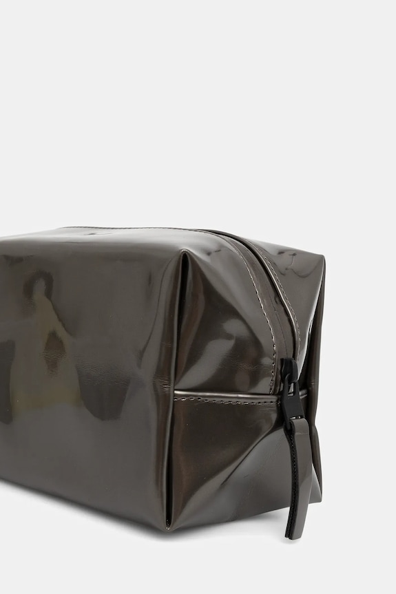 Rains portfard 15580 Wash Bag Small W3 15580.150 argintiu SS26