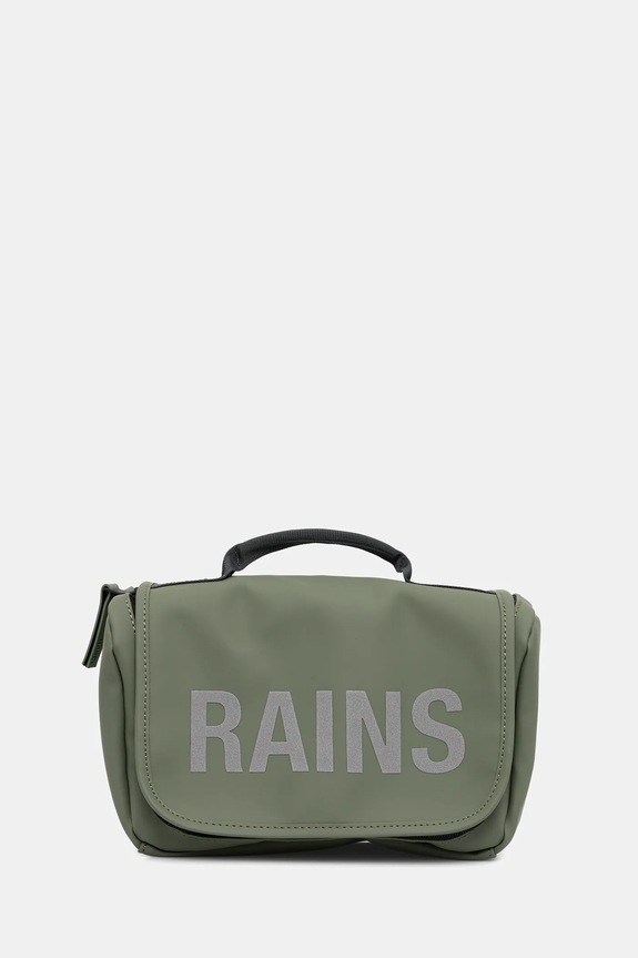 Kozmetická taška Rains 16310 Texel Wash Bag W3 zelená 16310.145