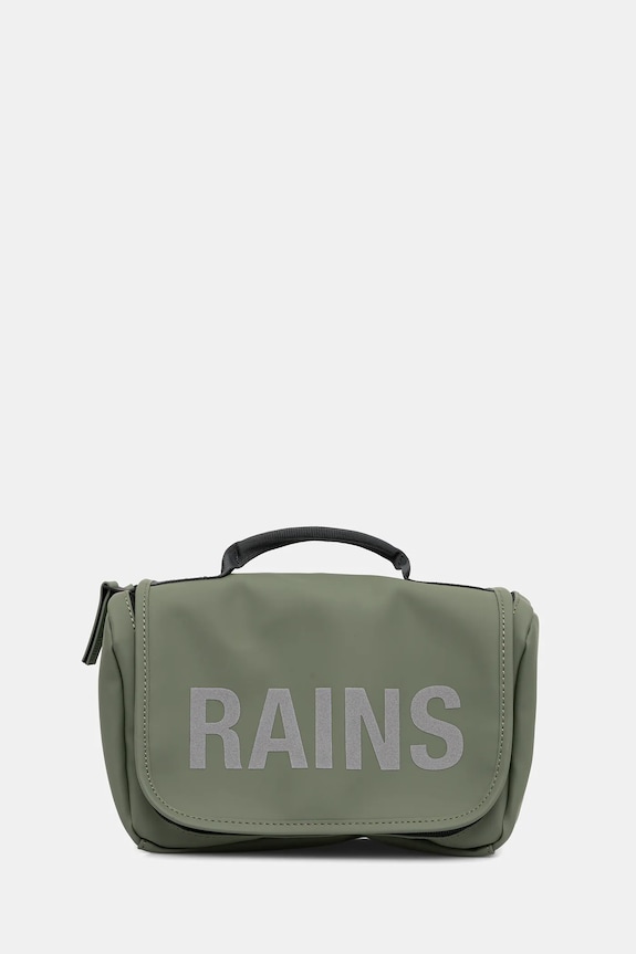 Kozmetická taška Rains 16310 Texel Wash Bag W3 zelená 16310.145