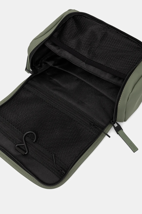 Kozmetická taška Rains 16310 Texel Wash Bag W3 zelená 16310.145