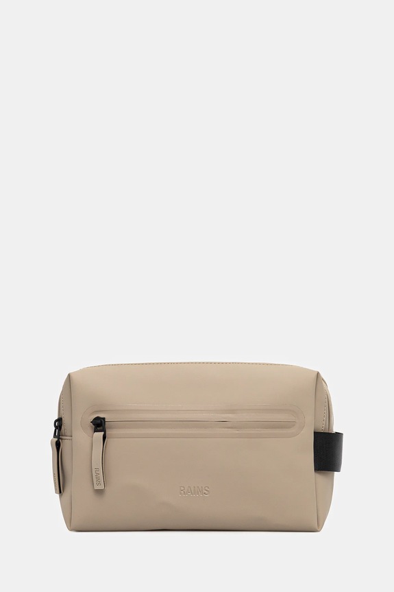 Kozmetická taška Rains 16000 Wash Bag Zip W3 béžová 16000.133