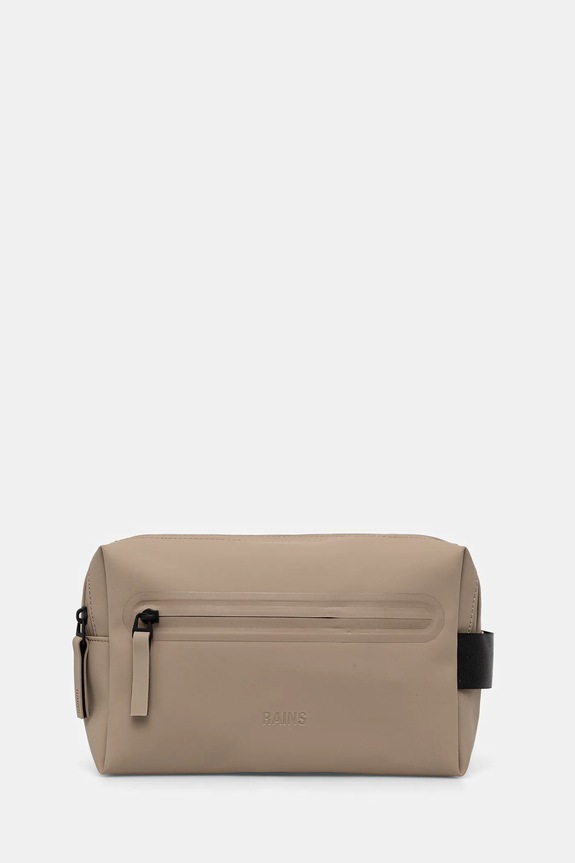Kozmetická taška Rains 16250 Cosmetic Bag Zip W3 béžová 16250.133