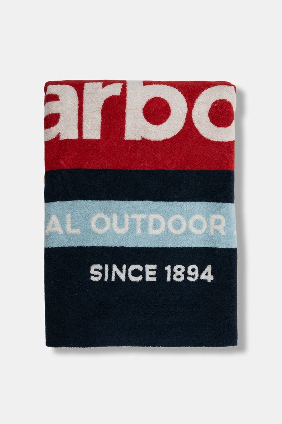 Barbour prosop de plajă de bumbac UAC0311 rosu SS26