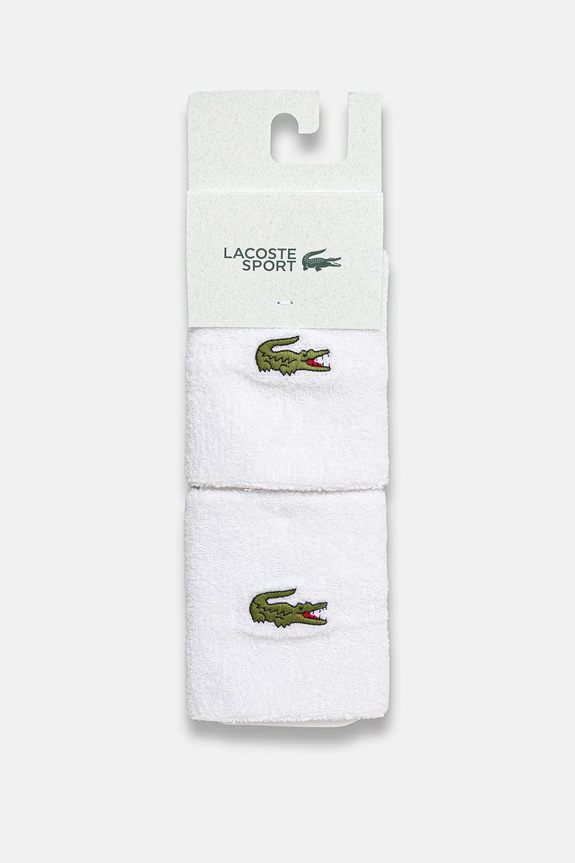 Akcesoria Lacoste opaska na nadgarstek RL9272 biały