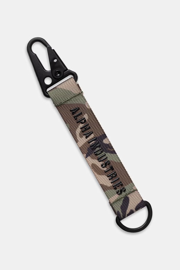Брелок Alpha Industries Alpha Utility Key Chain Camo зелёный 266962C