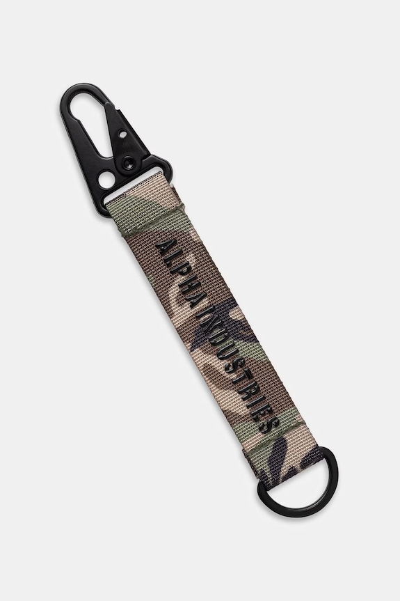 Брелок Alpha Industries Alpha Utility Key Chain Camo зелёный 266962C