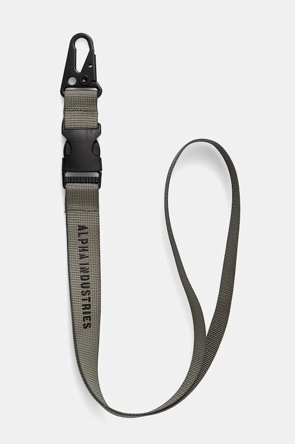 Alpha Industries smycz Alpha Utility Lanyard zielony 266963