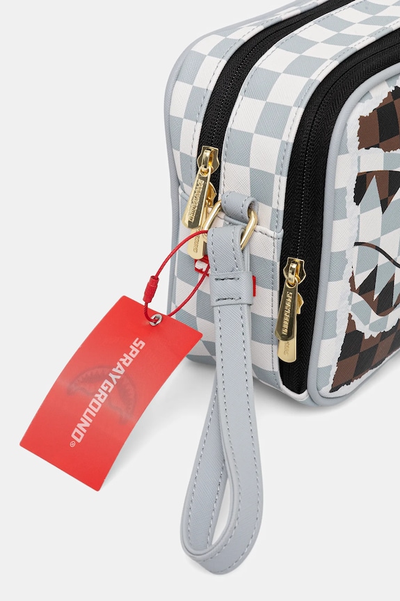 Sprayground borsa da toilette marrone 910B8294NSZ