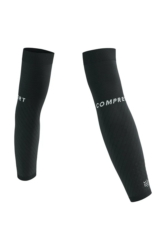 Compressport rękawy czarny CASU1037