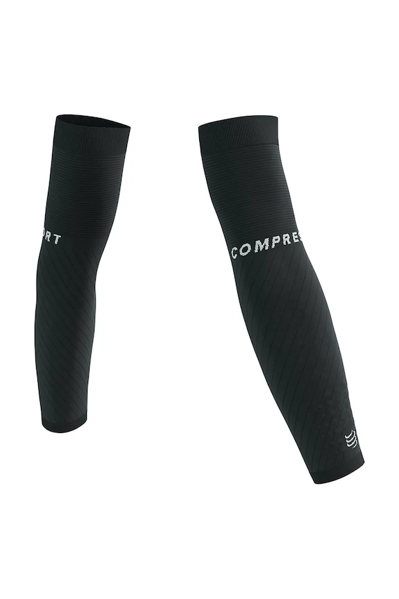 Compressport rękawy czarny CASU1037