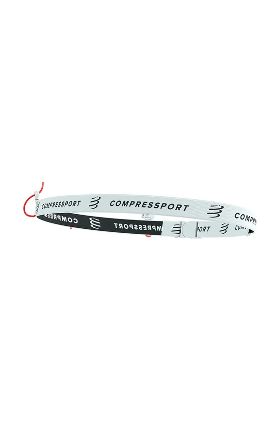 Compressport ζώνη τρεξίματος λευκό XBPU871