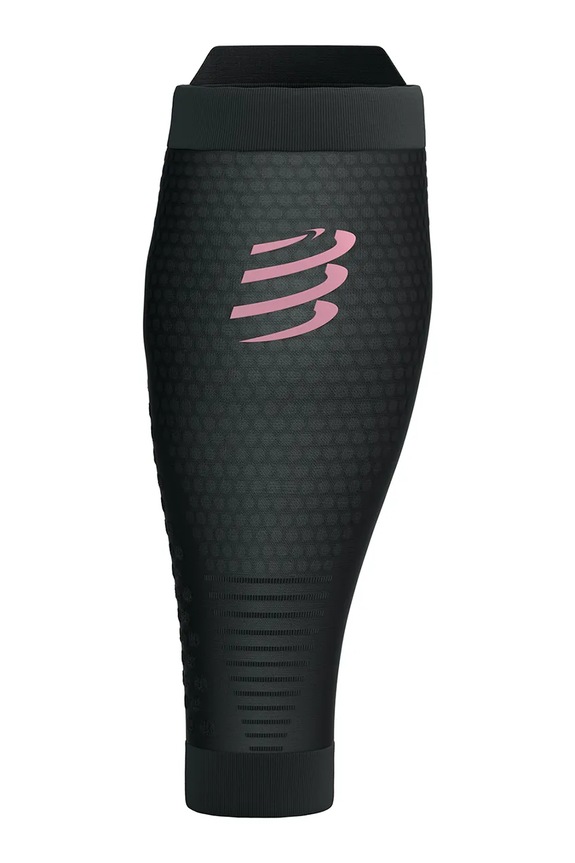 Compressport opaski kompresyjne na łydki R2 3.0 - EAT MY DUST! CCSU1348 czarny