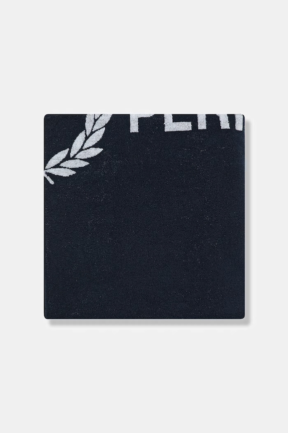 Fred Perry ręcznik plażowy bawełniany granatowy MS7705