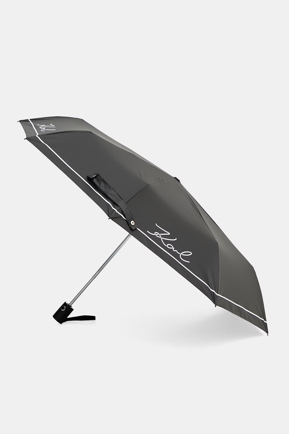 Karl Lagerfeld umbrelă automată K/SIGNATURE negru B2W50064