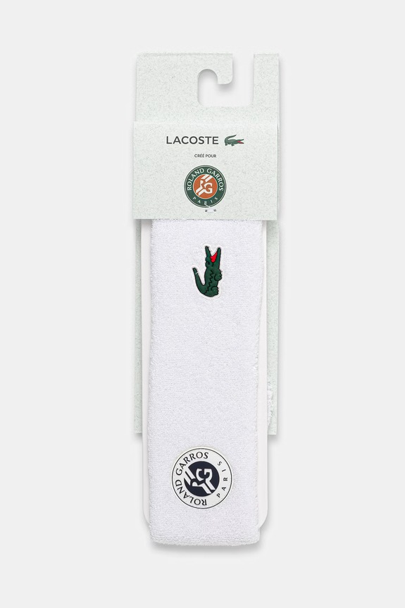 Accesorii Lacoste bentiță RL1608 alb