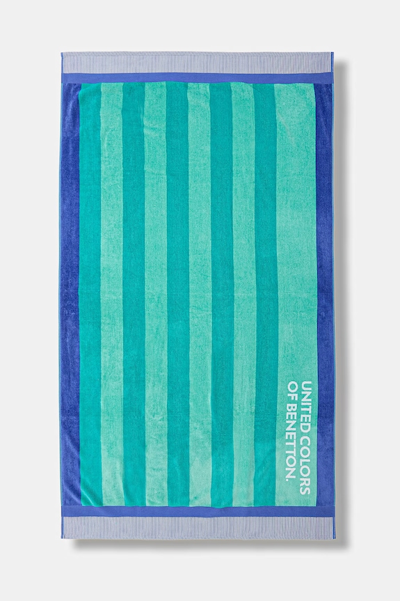 United Colors of Benetton ručnik pamučni tirkizna 68U1V800T