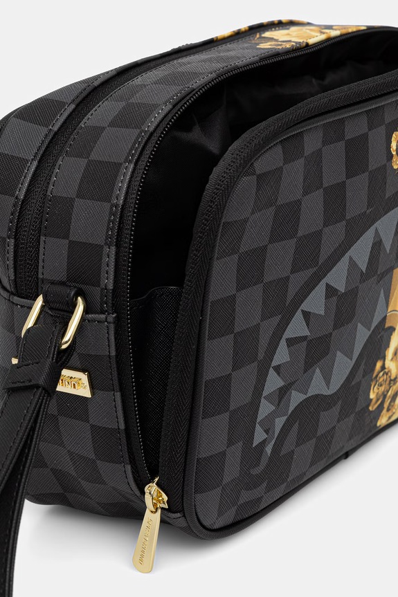 Sprayground козметична чанта от имитация на кожа 910B9005NSZ сив