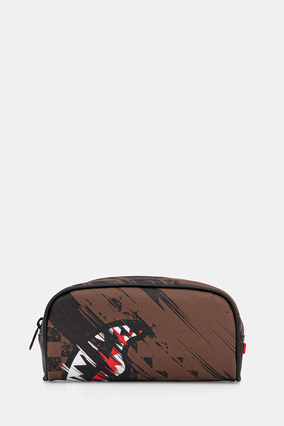 Sprayground kozmetická taška z imitácie kože hnedá 910B8973NSZ
