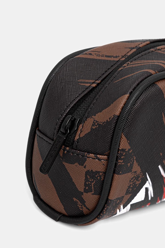 Sprayground kozmetická taška z imitácie kože hnedá 910B8973NSZ