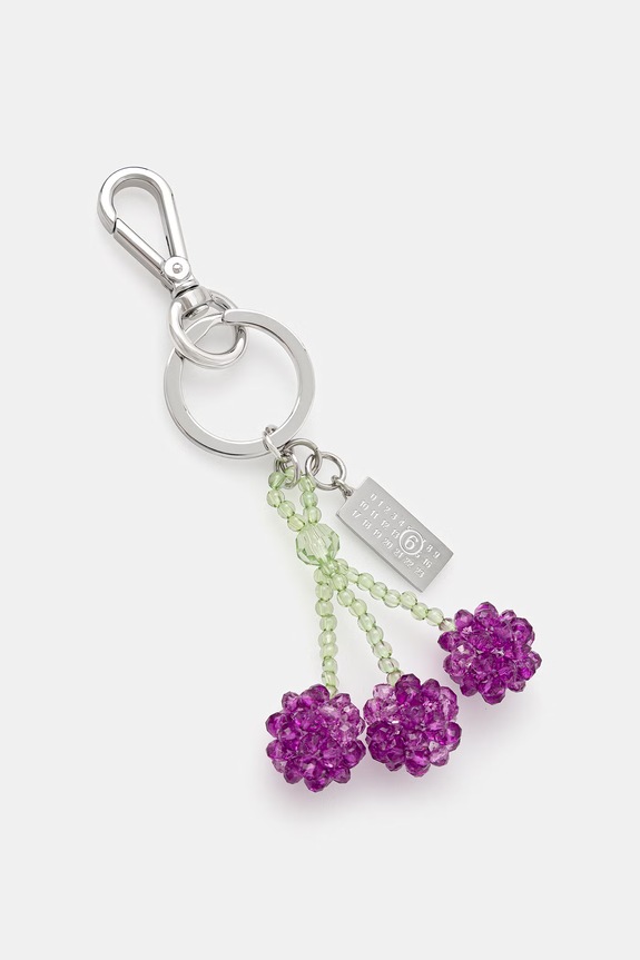 MM6 Maison Margiela μπρελόκ μωβ SA6UA0013.P9064